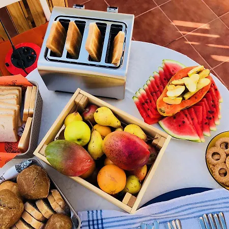 Terrace Fruit Point Hostel Cascais